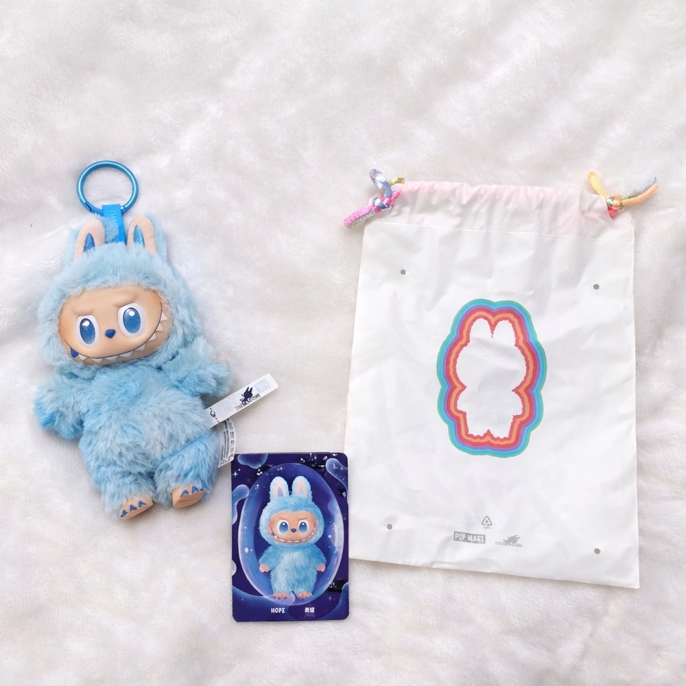 Authentic POP MART Labubu "Hope" – Big Into Energy Series (V3) – Vinyl Plush